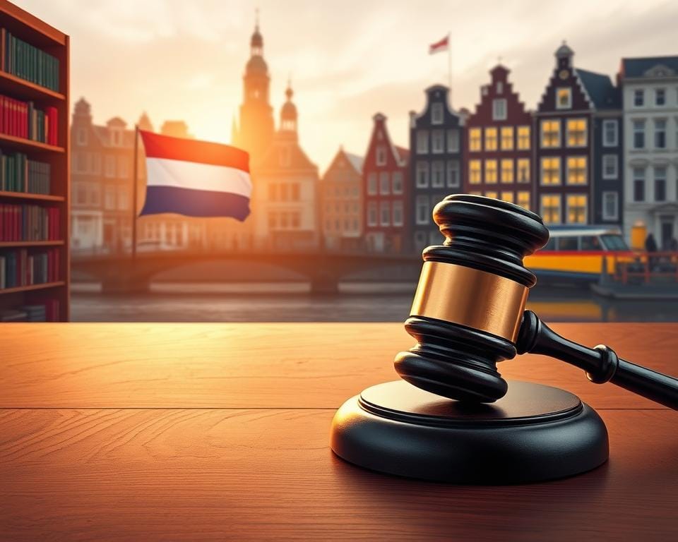 A high-resolution, detailed illustration of the legal status of IPTV in the Netherlands. In the foreground, a gavel resting on a wooden desk, symbolizing judicial authority. Behind it, a bookshelf filled with legal tomes, casting a warm, authoritative glow. In the middle ground, a silhouette of the Dutch flag, hinting at the national context. In the background, a cityscape of Amsterdam, with its iconic canal houses and bridges, representing the Netherlands. The overall scene conveys a sense of thoughtful deliberation, with a touch of professional gravitas, befitting the legal subject matter. A high-resolution, detailed illustration of the legal status of IPTV in the Netherlands. In the foreground, a gavel resting on a wooden desk, symbolizing judicial authority. Behind it, a bookshelf filled with legal tomes, casting a warm, authoritative glow. In the middle ground, a silhouette of the Dutch flag, hinting at the national context. In the background, a cityscape of Amsterdam, with its iconic canal houses and bridges, representing the Netherlands. The overall scene conveys a sense of thoughtful deliberation, with a touch of professional gravitas, befitting the legal subject matter.