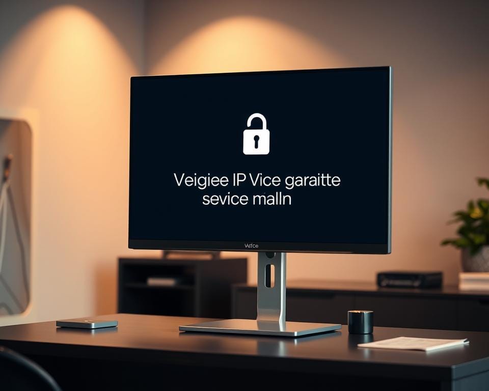 A serene, well-lit indoor scene with a premium-quality IPTV service guarantee prominently displayed on a sleek, modern monitor. The display features a clean, minimalist design with a subtle lock icon and the text "Veilige IPTV service garantie" in a bold, sophisticated typeface. The monitor is positioned on a dark wooden desk, surrounded by a few tasteful office accessories. Warm, indirect lighting creates a sense of professionalism and trustworthiness, while the overall composition conveys a message of security, reliability, and attention to detail. A serene, well-lit indoor scene with a premium-quality IPTV service guarantee prominently displayed on a sleek, modern monitor. The display features a clean, minimalist design with a subtle lock icon and the text "Veilige IPTV service garantie" in a bold, sophisticated typeface. The monitor is positioned on a dark wooden desk, surrounded by a few tasteful office accessories. Warm, indirect lighting creates a sense of professionalism and trustworthiness, while the overall composition conveys a message of security, reliability, and attention to detail.