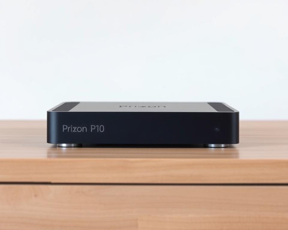 A sleek, modern Linux IPTV box, the Prixon P10, rests on a minimalist wooden table. Soft, even lighting highlights its clean, matte black chassis, with subtle silver accents accentuating its simple, yet elegant design. The box appears sturdy and well-crafted, conveying a sense of reliability and stability. In the background, a neutral, light-colored wall provides a calm, uncluttered backdrop, allowing the device to take center stage. The overall scene exudes a sense of understated sophistication and functionality, reflecting the device's promise of a seamless, hassle-free IPTV experience. A sleek, modern Linux IPTV box, the Prixon P10, rests on a minimalist wooden table. Soft, even lighting highlights its clean, matte black chassis, with subtle silver accents accentuating its simple, yet elegant design. The box appears sturdy and well-crafted, conveying a sense of reliability and stability. In the background, a neutral, light-colored wall provides a calm, uncluttered backdrop, allowing the device to take center stage. The overall scene exudes a sense of understated sophistication and functionality, reflecting the device's promise of a seamless, hassle-free IPTV experience.
