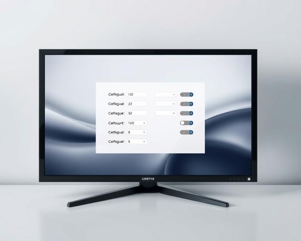 A sleek, modern computer interface with a clean, minimalist design. In the foreground, a central panel displaying various account configuration settings, with intuitive icons and sliders for adjusting options. In the background, a subtle gradient or abstract pattern provides a visually appealing and professional backdrop. Soft, diffused lighting creates a sense of depth and emphasizes the simplicity of the layout. The overall atmosphere is one of efficiency, control, and a user-friendly experience, suitable for an article on IPTV services and their account management. A sleek, modern computer interface with a clean, minimalist design. In the foreground, a central panel displaying various account configuration settings, with intuitive icons and sliders for adjusting options. In the background, a subtle gradient or abstract pattern provides a visually appealing and professional backdrop. Soft, diffused lighting creates a sense of depth and emphasizes the simplicity of the layout. The overall atmosphere is one of efficiency, control, and a user-friendly experience, suitable for an article on IPTV services and their account management.