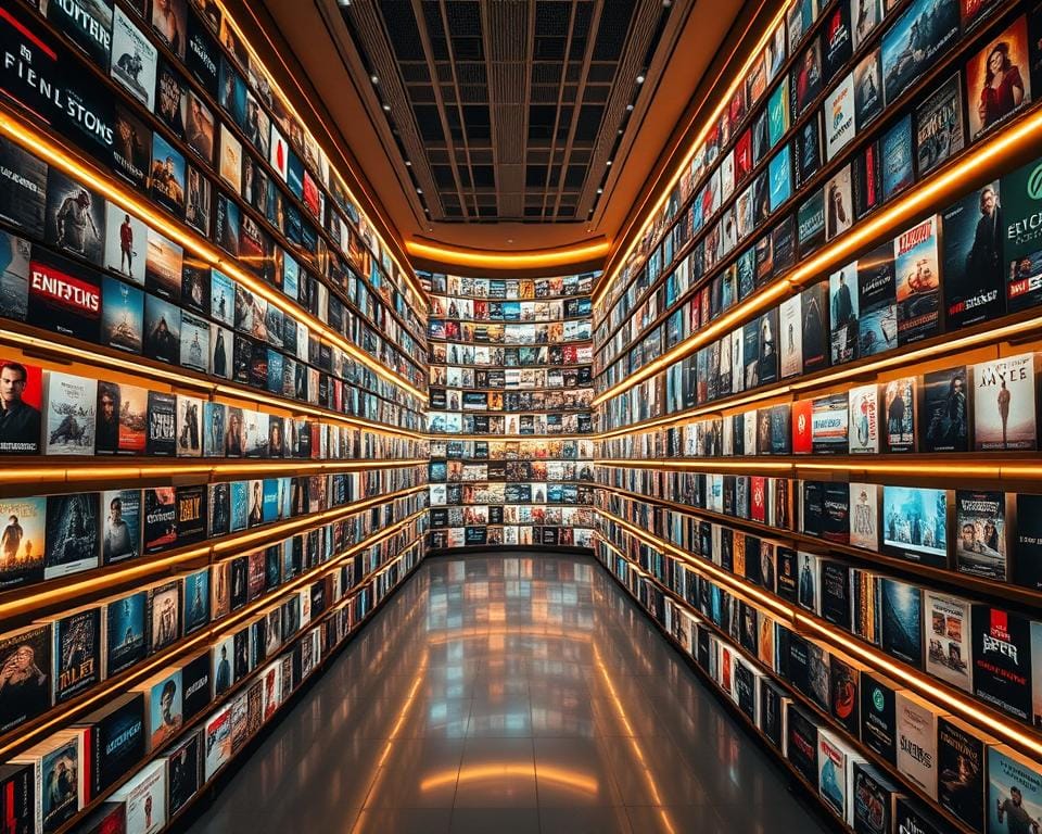 A vast, meticulously curated library of captivating entertainment content, with rows upon rows of digital shelves showcasing an unparalleled selection of movies, TV shows, and live channels. The lighting is warm and inviting, casting a soft glow over the vibrant, high-definition thumbnails that entice the viewer to explore this remarkable digital repository. The camera angle is slightly elevated, providing a panoramic view of the depth and breadth of this extraordinary content library, reflecting the unrivaled wealth of options available to the discerning viewer. The overall atmosphere is one of sophisticated elegance and technological prowess, conveying the idea of an unmatched, cutting-edge entertainment experience. A vast, meticulously curated library of captivating entertainment content, with rows upon rows of digital shelves showcasing an unparalleled selection of movies, TV shows, and live channels. The lighting is warm and inviting, casting a soft glow over the vibrant, high-definition thumbnails that entice the viewer to explore this remarkable digital repository. The camera angle is slightly elevated, providing a panoramic view of the depth and breadth of this extraordinary content library, reflecting the unrivaled wealth of options available to the discerning viewer. The overall atmosphere is one of sophisticated elegance and technological prowess, conveying the idea of an unmatched, cutting-edge entertainment experience.